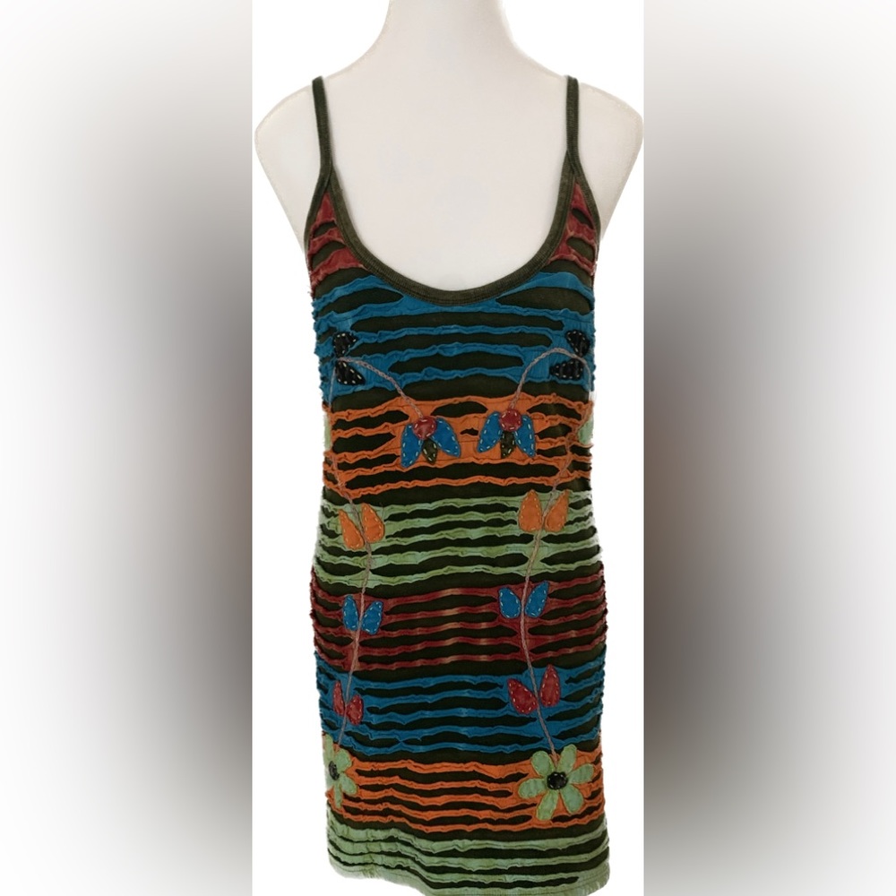 Fabulous multicolor tank dress!